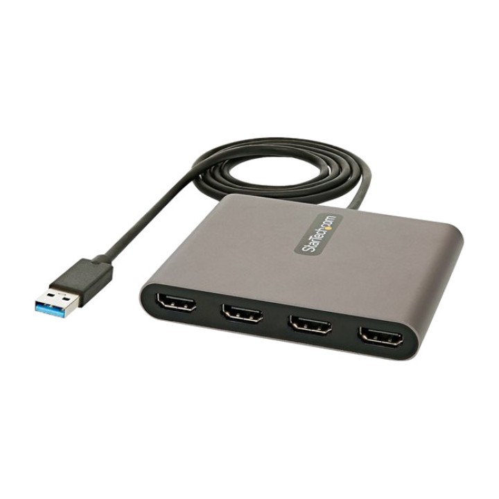 STARTECH.COM USB-3.0-Grafikadapter auf vier HDMI-Anschlüsse
