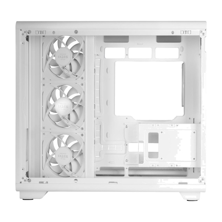 MARS GAMING Carcasă PC semi-tower cu ecran LCD și sticlă