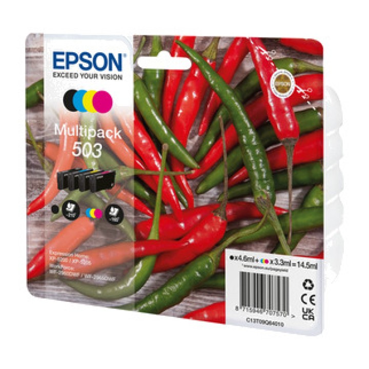 EPSON Ink cartridge pack 503 4 UDS DSP0000038385