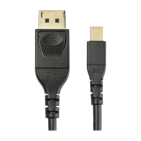 cable adaptador mini dp a displayport 1.4 8k hdr 1 m dp14mdpmm1mb