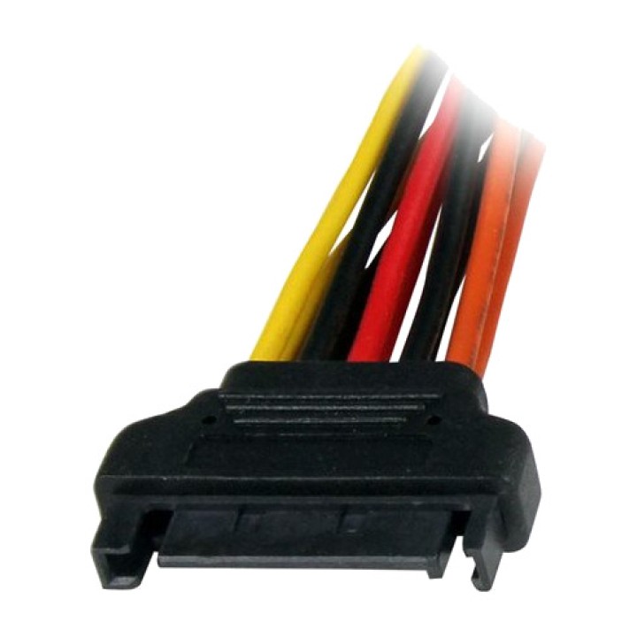 STARTECH.COM SATA-virtajakokaapeli lukituksella 15 CM
