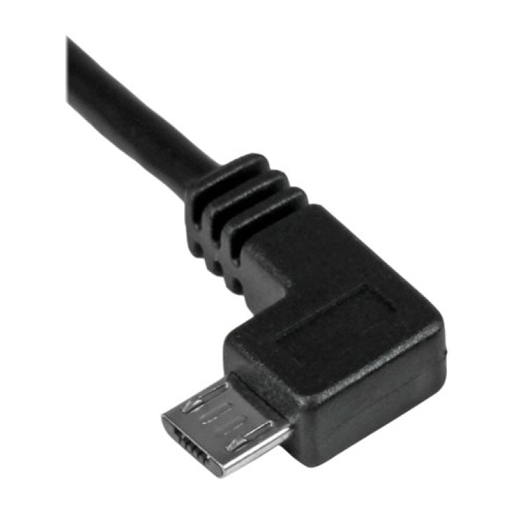 STARTECH.COM USB-A-auf-Micro-USB-B-Kabel mit nach links