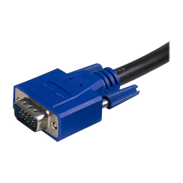 STARTECH.COM Kábel KVM 2 v 1 VGA a USB HD15 180 CM