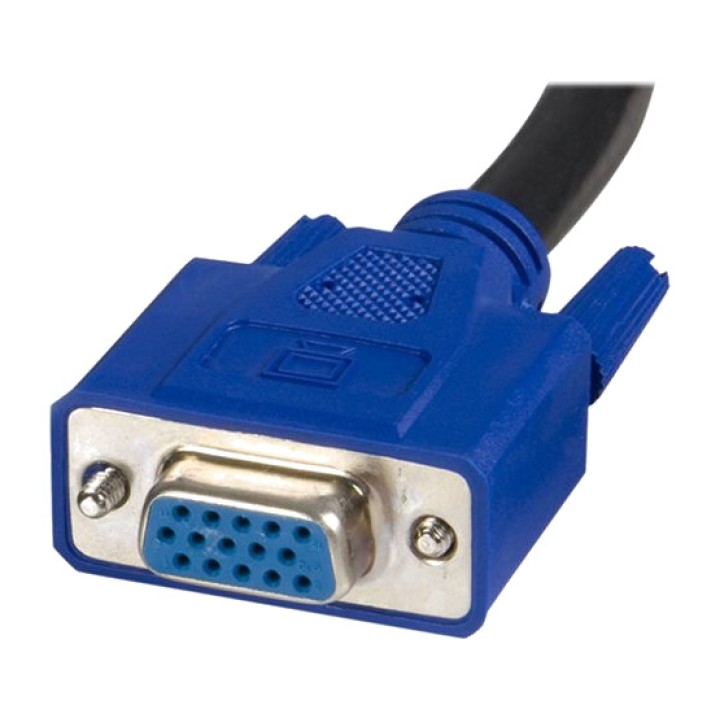 STARTECH.COM Cablu KVM 2 în 1 VGA și USB HD15 180 CM