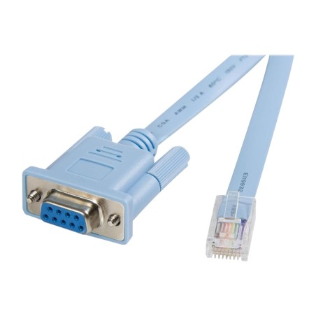 cable de consola rj45 a db9 para equipos cisco 1,8m db9concabl6