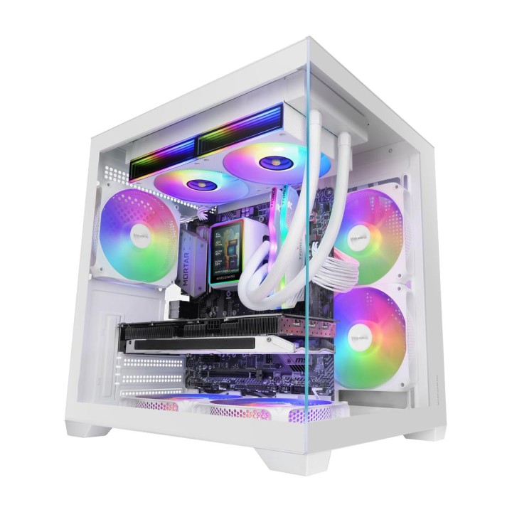 MARS GAMING Kompaktowa obudowa PC z panoramicznym szkłem