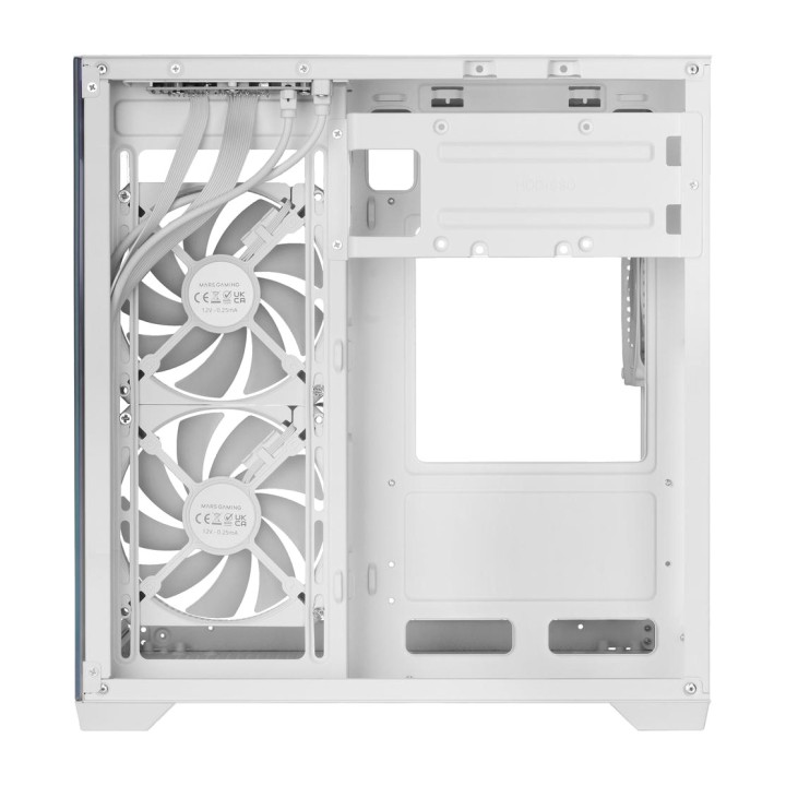 MARS GAMING Caja para PC compacta con cristal templado panorámico MC-VIEW3 MICRO-ATX ARGB DSP0000039938