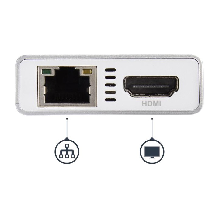 STARTECH.COM USB-C multiportadapter 5 i 1 för bärbar dator