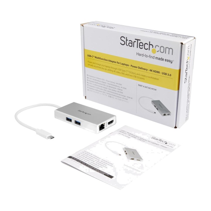 STARTECH.COM 5-in-1-USB-C-Multiportadapter für Laptop