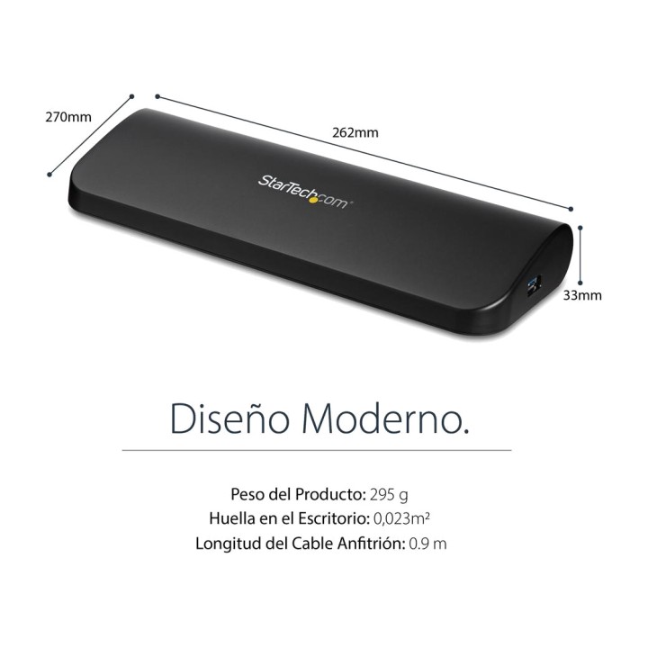 STARTECH.COM Docking station USB 3.0 10 in 1 per laptop