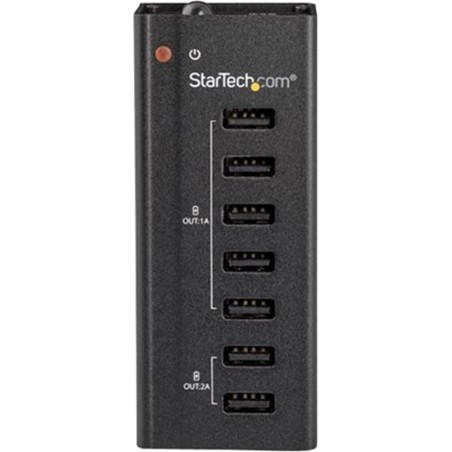 usb charging station for mobile phones and tablets 7xusb st7c51224eu