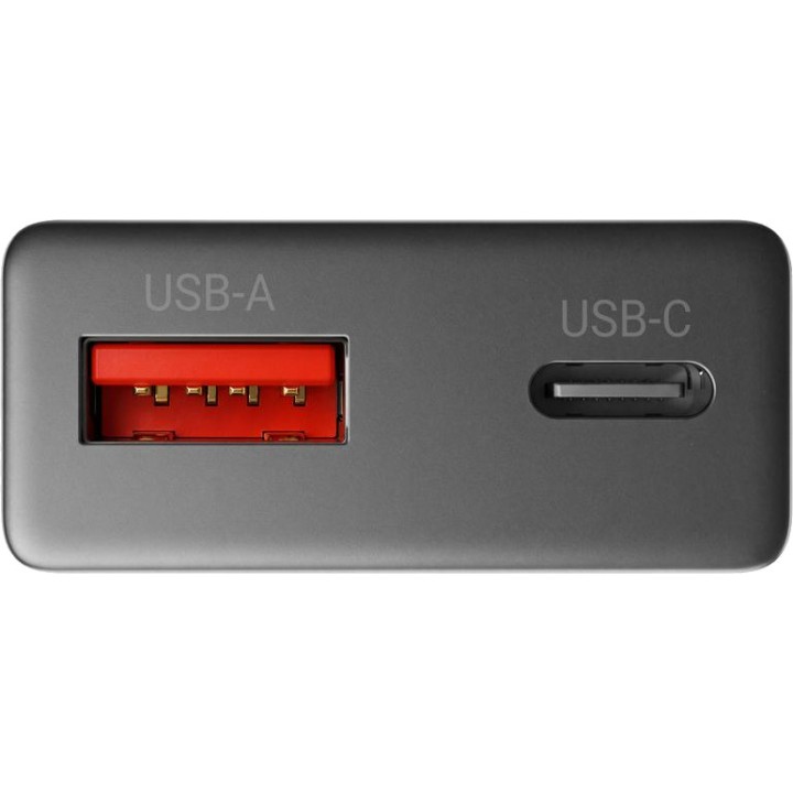 MARS GAMING Kompakt hurtigopladning til væg med 2 USB-porte
