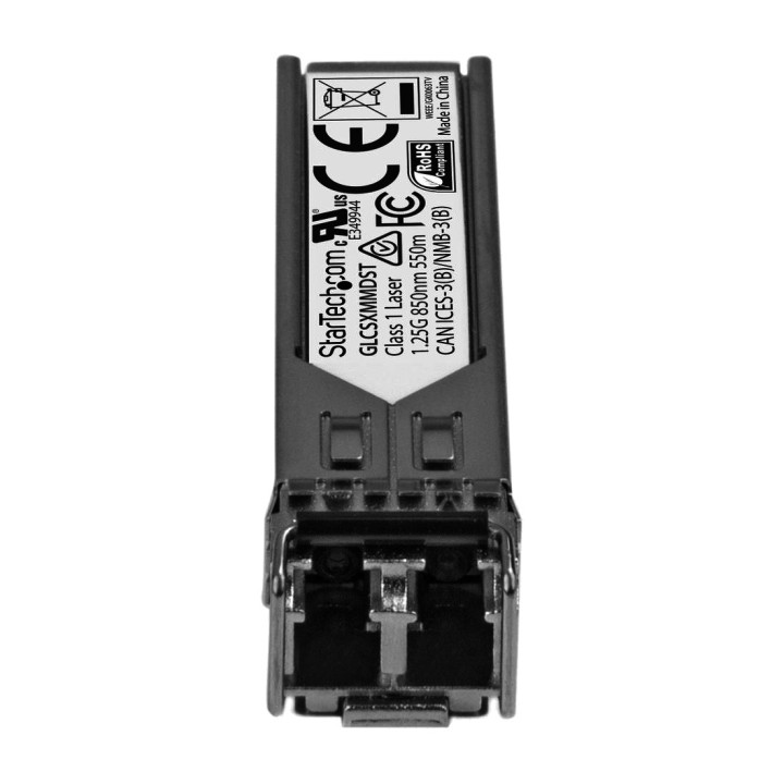 STARTECH.COM Transceptor SFP de fibra óptica multimodo compatible con Cisco GLC-SX-MMD 1000BASE-SX 850NM 550M LC DSP0000033432