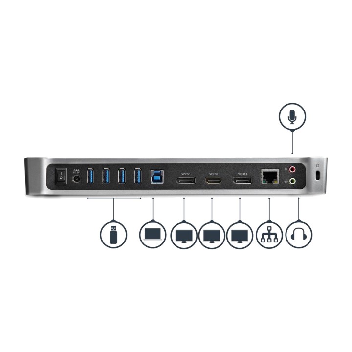 STARTECH.COM Station d'accueil USB 3.0 13-en-1 pour