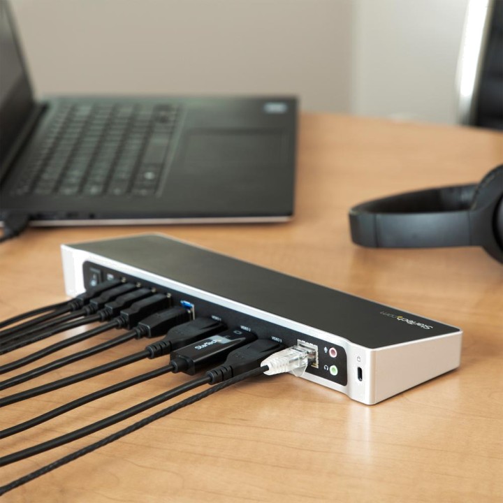 STARTECH.COM Estación de acoplamiento USB 3.0 13 en 1 para