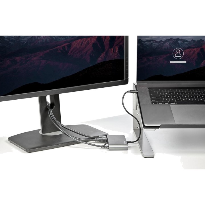 STARTECH.COM 5-in-1-Thunderbolt-3-Dockingstation für Laptops