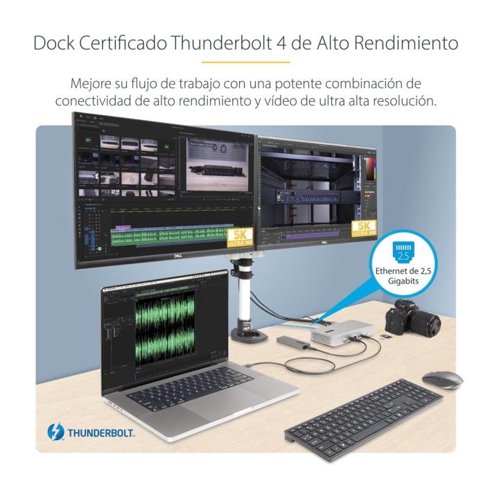 STARTECH.COM Docking station Thunderbolt 4 15 in 1 per