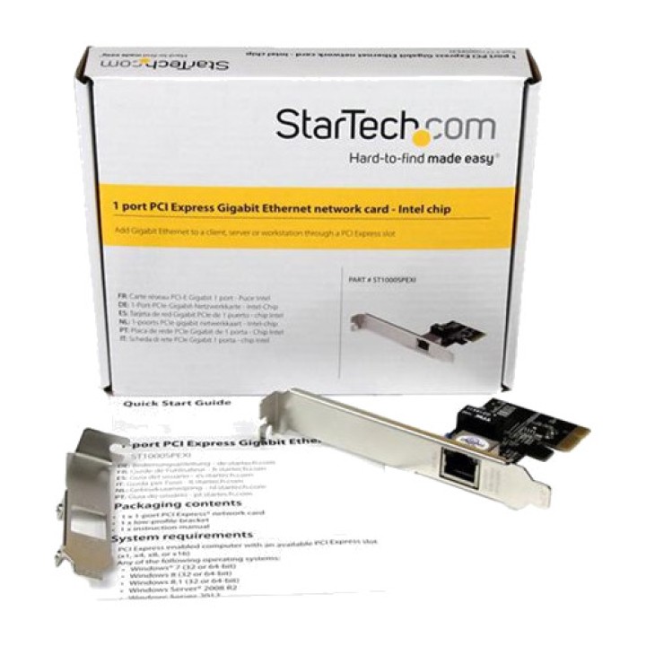 STARTECH.COM Tarjeta de red PCI Express con 1 puerto Gigabit