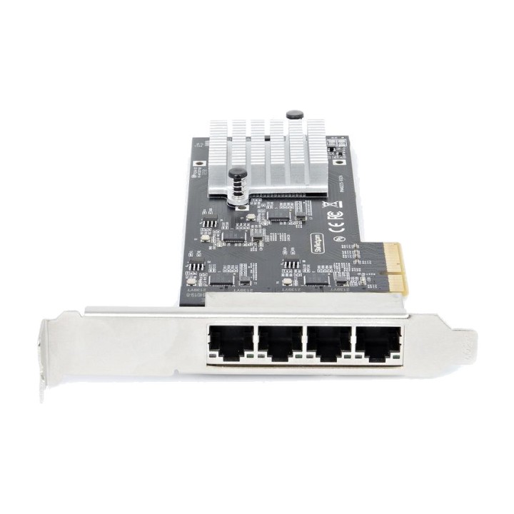 STARTECH.COM PCI Express network card with 4 2.5 Gigabit