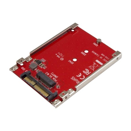 scheda adattatore da m.2 a u.2 per ssd nvme sff-8639 u2m2e125