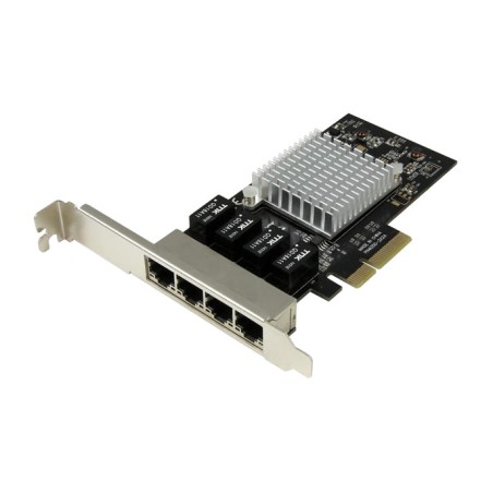 tarjeta de red pci express con 4 puertos gigabit y chipset intel i350-am4 rj45 st4000spexi