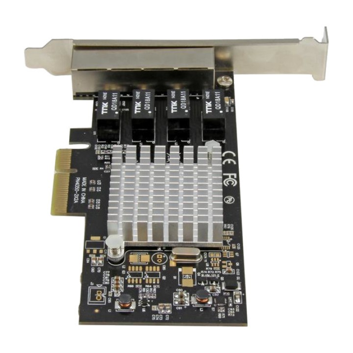 STARTECH.COM Scheda di rete PCI Express con 4 porte Gigabit