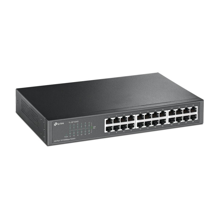 TP-LINK Switch no gestionado Fast Ethernet de 24 puertos