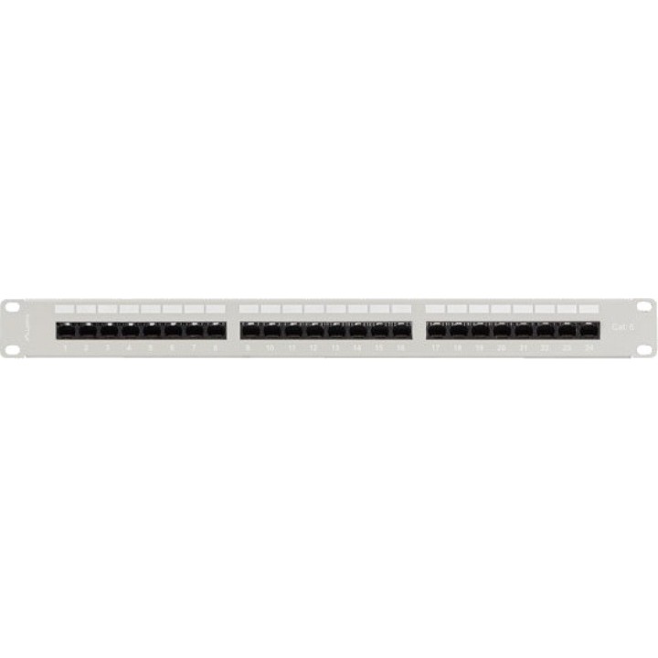 LANBERG Panneau de brassage 24 ports avec organisateur