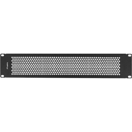 pannello cieco perforato per armadio rack 19" 2u ak-1412-b