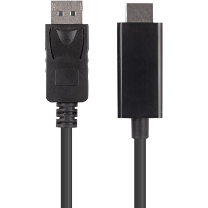 LANBERG Cable DisplayPort a HDMI macho-macho 1.1 1080P 3M CA-DPHD-11CC-0030-BK DSP0000032064