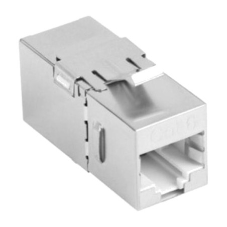 shielded double female rj45 feed-through keystone module cat6 f/utp ksf6-3090
