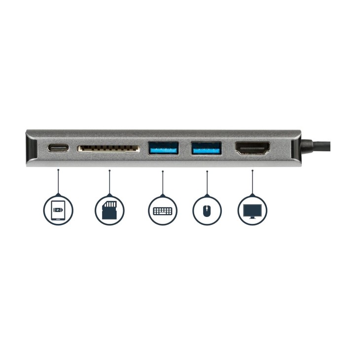STARTECH.COM Adaptador multipuerto USB-C 6 en 1 para portátil DKT30CSDHPD DSP0000031459