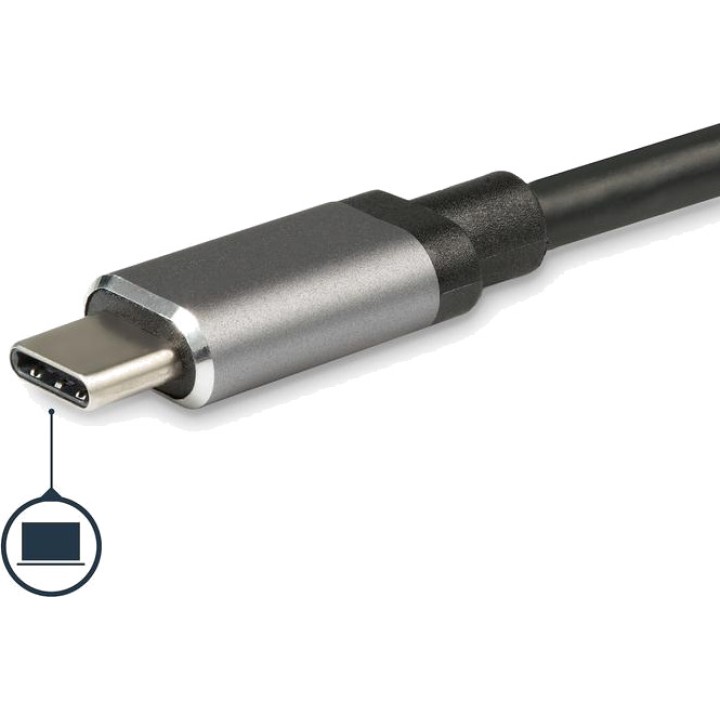 STARTECH.COM 6-in-1-USB-C-Multiportadapter für Laptops