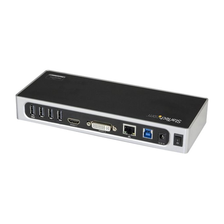 STARTECH.COM Estación de acoplamiento USB-C y USB-A 10 en 1