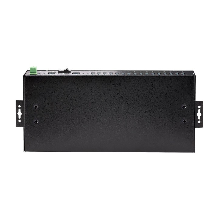 STARTECH.COM 16-port industrial USB 3.2 hub with DIN rail