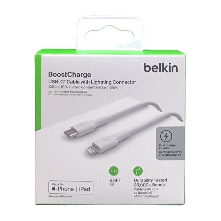 BELKIN Câble de charge et de données USB-C vers Lightning