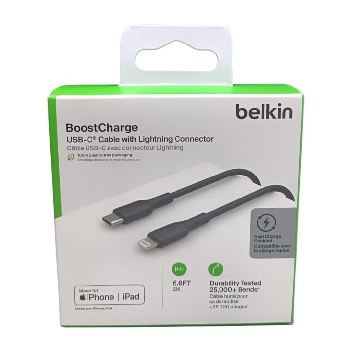 BELKIN USB-C til Lightning-kabel til opladning og data med