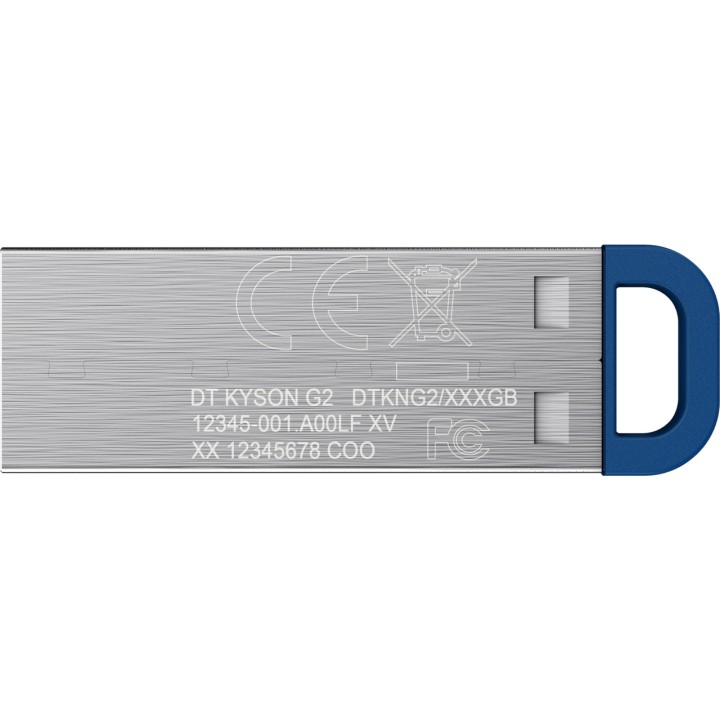 KINGSTON Pen drive metálico USB 3.2 com chaveiro