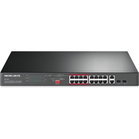18-port unmanaged switch with poe+ ms118cp