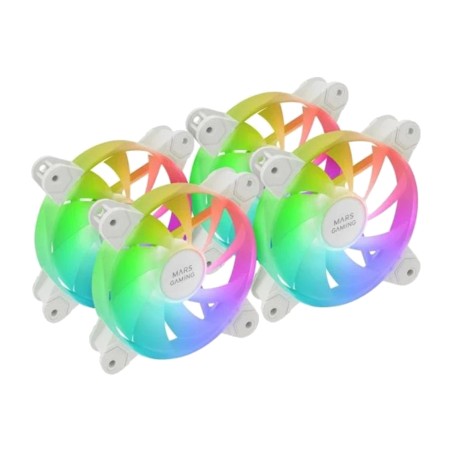 kit di ventole senza cornice per case pc con illuminazione argb mf-4a 4x120mm