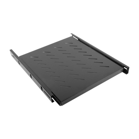 drsni pladenj za omarico rack 19" 1u 465x550mm 60kg ak-1007-b