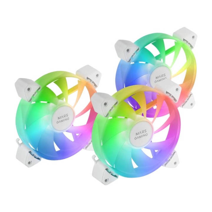 MARS GAMING Kit de ventilateurs pour boîtier PC avec