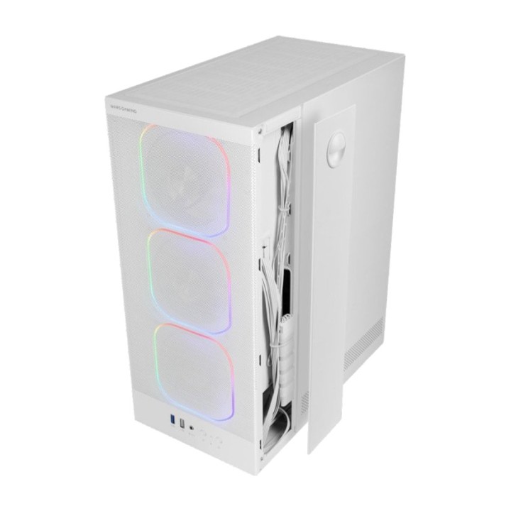 MARS GAMING Caja para PC semitorre con ventana de cristal templado MC-NEBULA ATX-ARGB DSP0000037504VAR