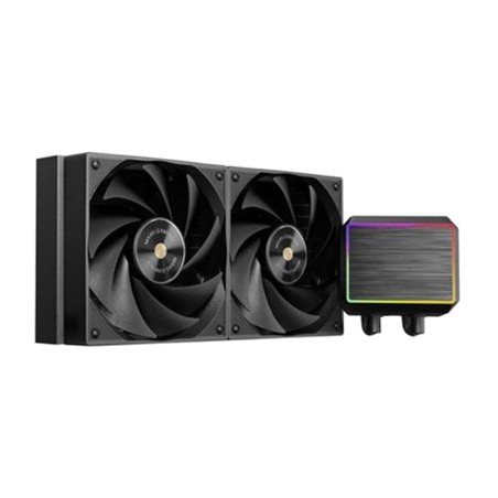 refrigeración líquida aio para cpu con iluminación frgb ml-proii240 2x120mm