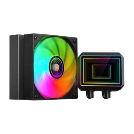 aio-flüssigkeitskühlung für cpu mit argb-beleuchtung ml-two120 1x120mm