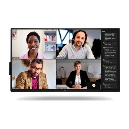 large-format professional ips monitor with usb-c hub pro plus p5525qc 55" 4k uhd 60hz