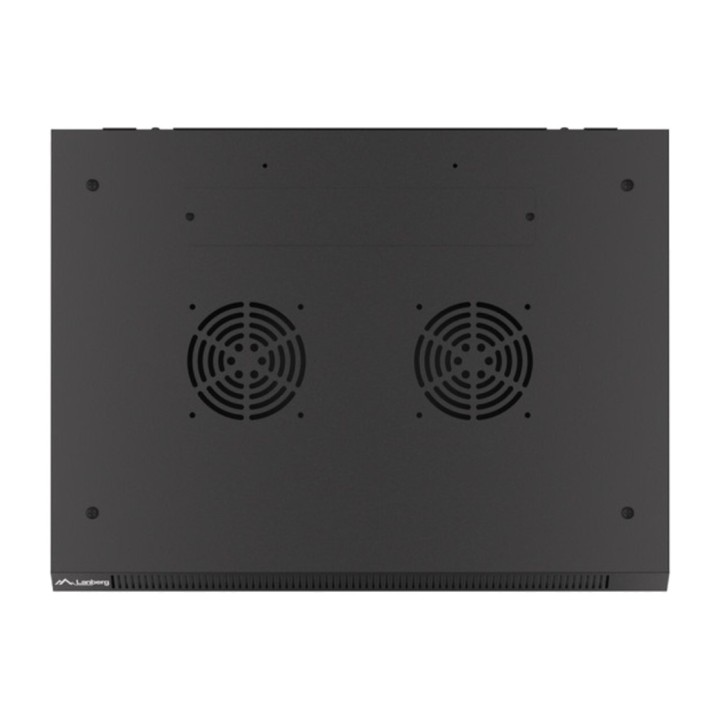 LANBERG Wandmonteerbare metalen deur rackkast 19" 6U