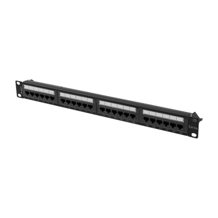 LANBERG Patch panel a 24 porte per armadio rack 19" 1U
