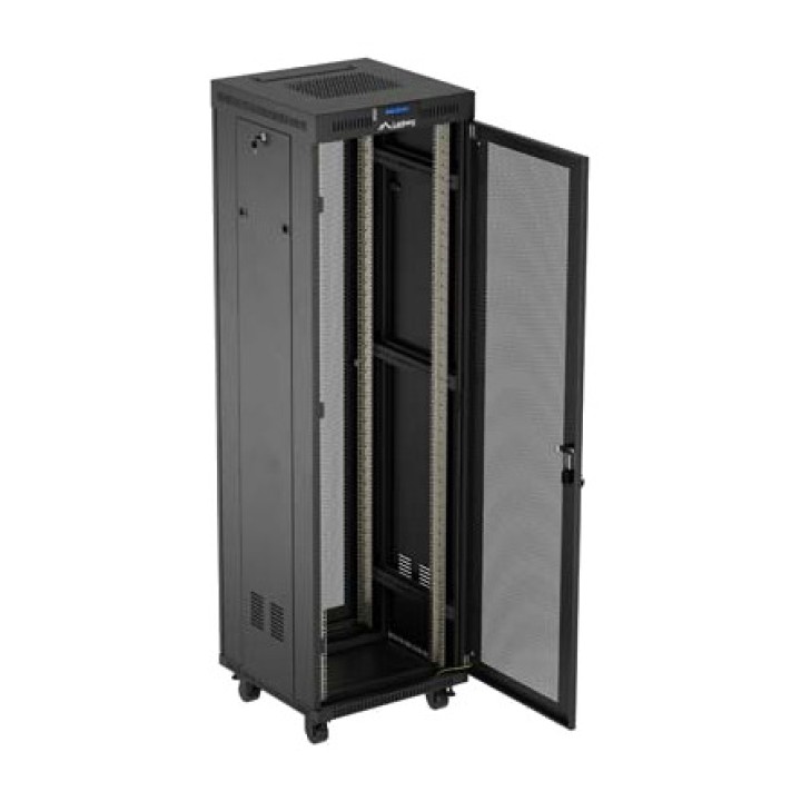 LANBERG Armadio rack da pavimento con porta perforata e