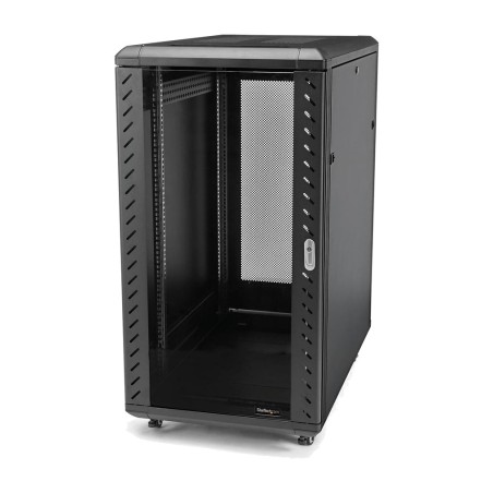 armario rack cerrado de suelo con 4 columnas y profundidad ajustable 32u 19" rk3236bkf